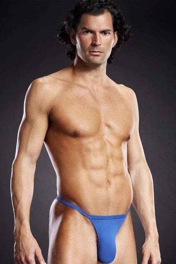 Hustler Blue Thong