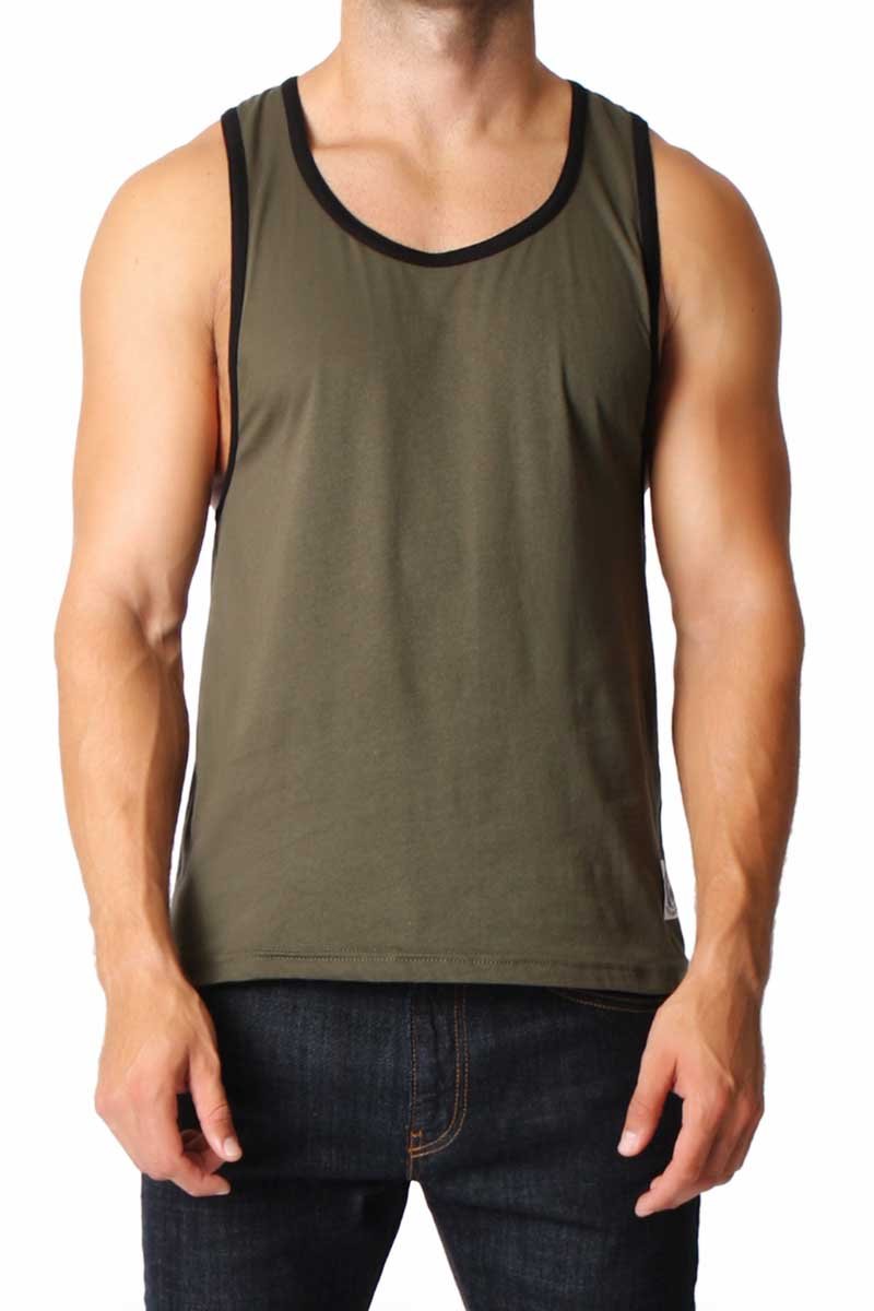 Timoteo Army Green & Black Freedom Tank