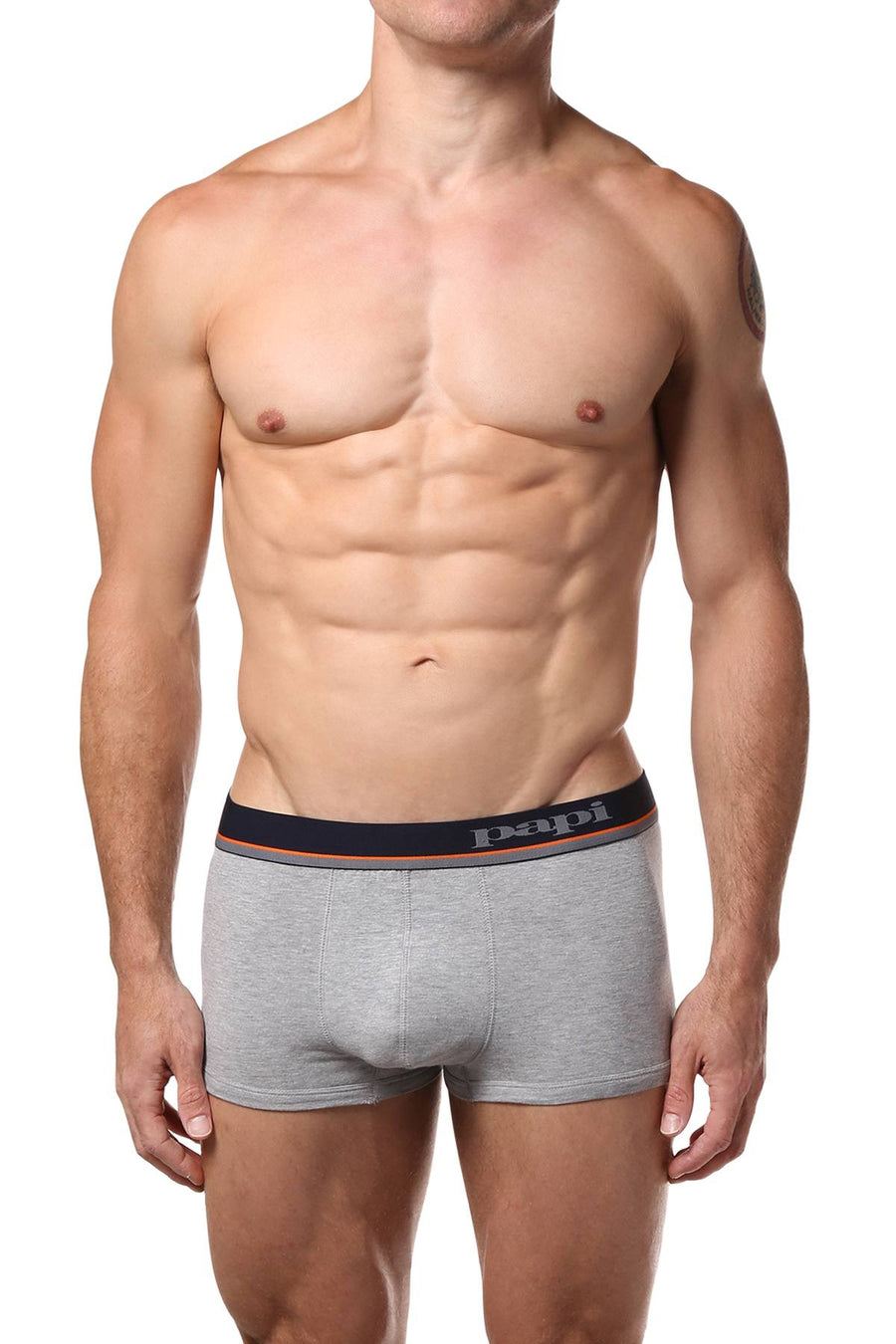 Papi Orange/Grey/Navy Brazilian Trunk 3-Pack
