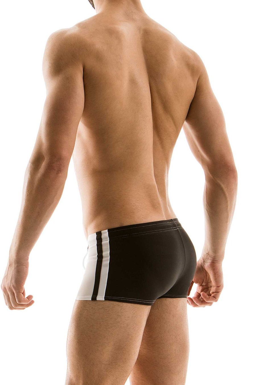 Modus Vivendi Black Varsity Swim Boxer