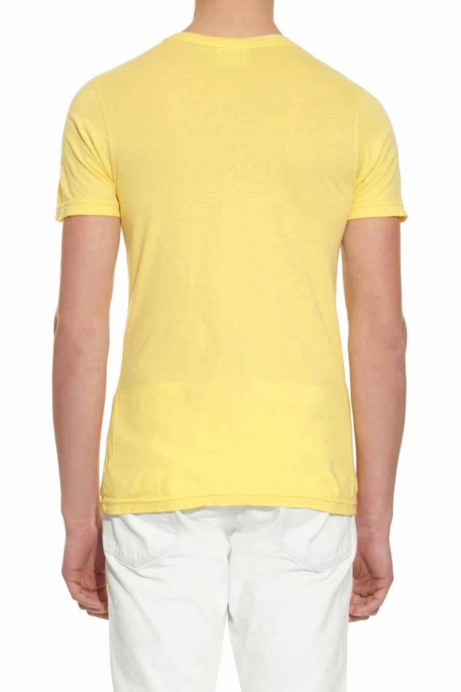 Rxmance Unisex Yellow Circle Ten Crew Tee
