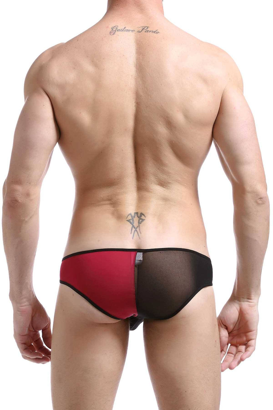 PetitQ Black/Red Target Bikini