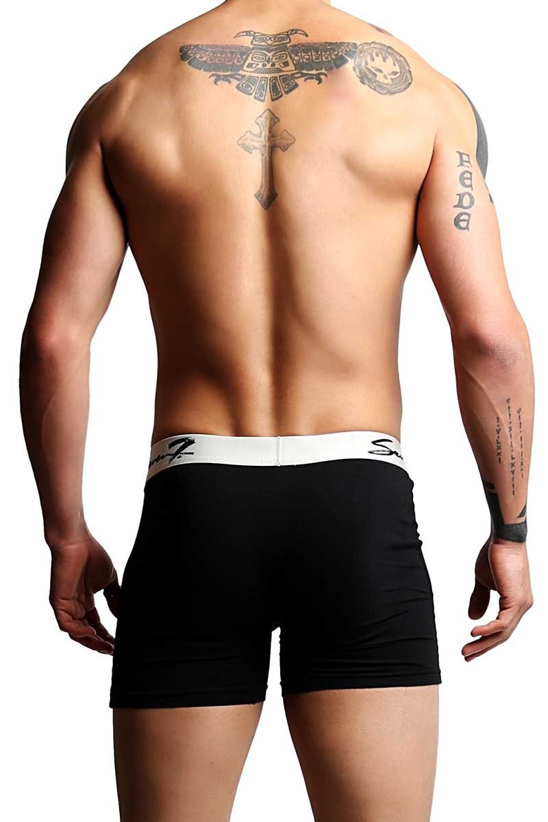 2-Pack Seven7 Solid Black Boxer Brief