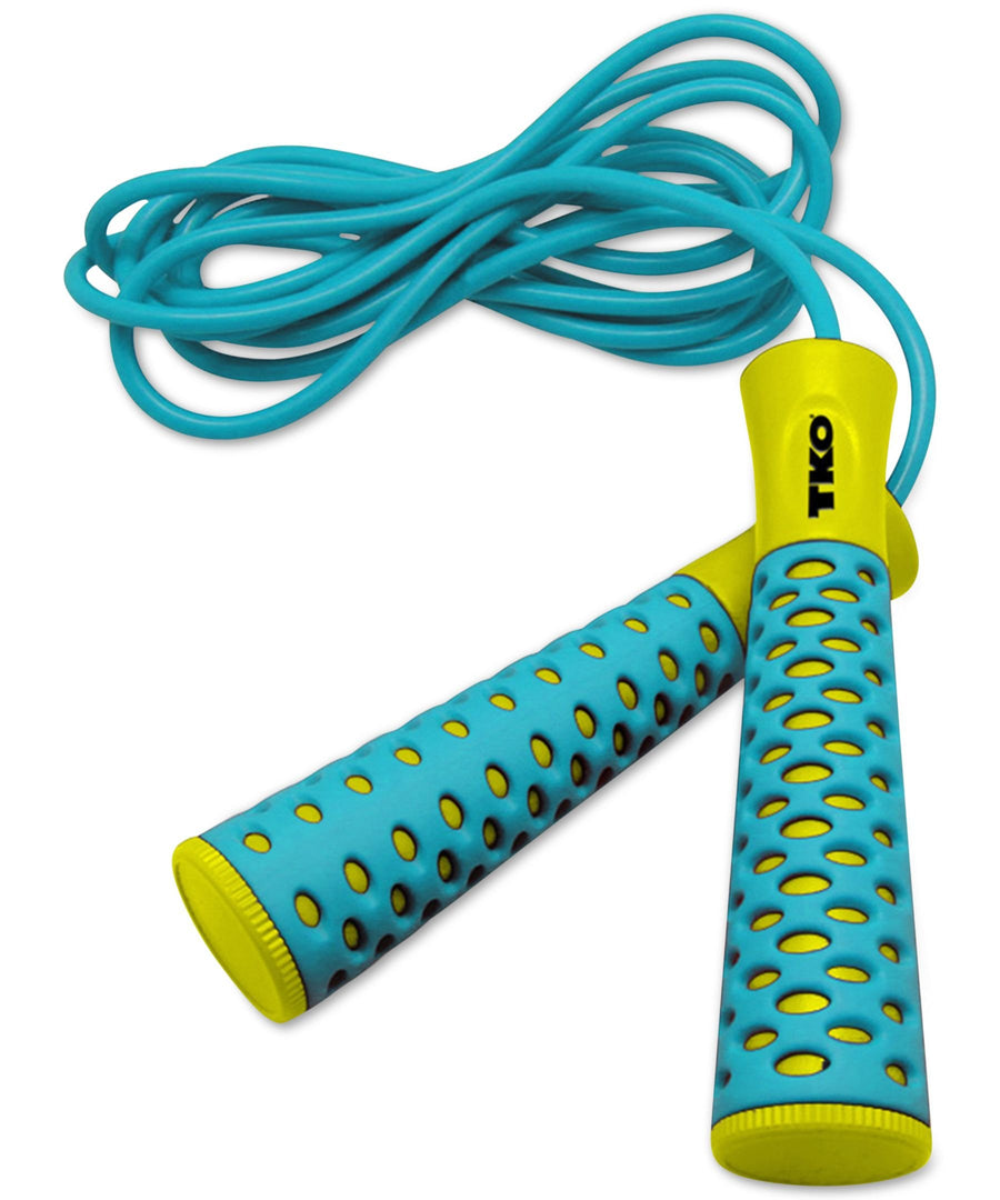 TKO Glacier & Lemon Soft-Grip Jump Rope