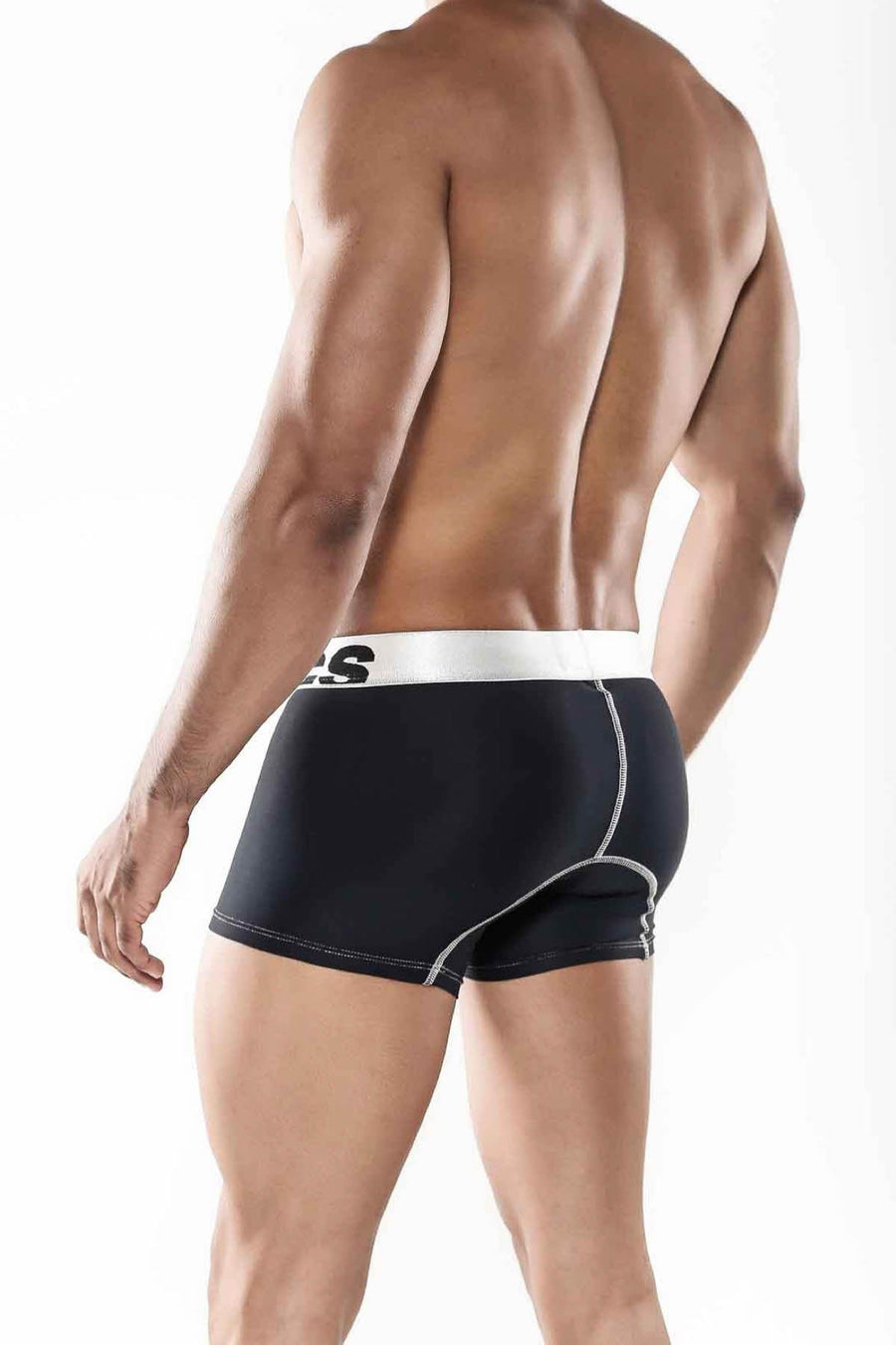 Male Basics Black Microfiber Trunk