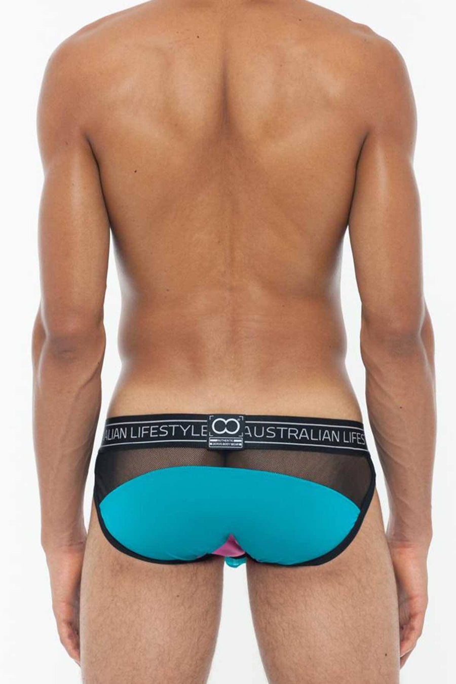2eros Poseidon Black-Mesh Brief