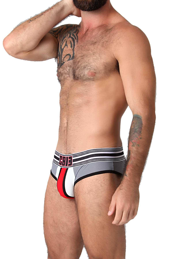 Cellblock 13 Red/White/Grey Cellmate Brief