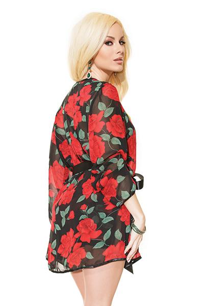 Coquette Roses Passion Play Robe