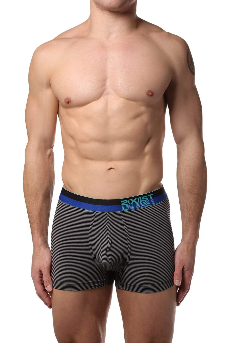 2(X)IST Black Stripe Barcode Modal No-Show Trunk