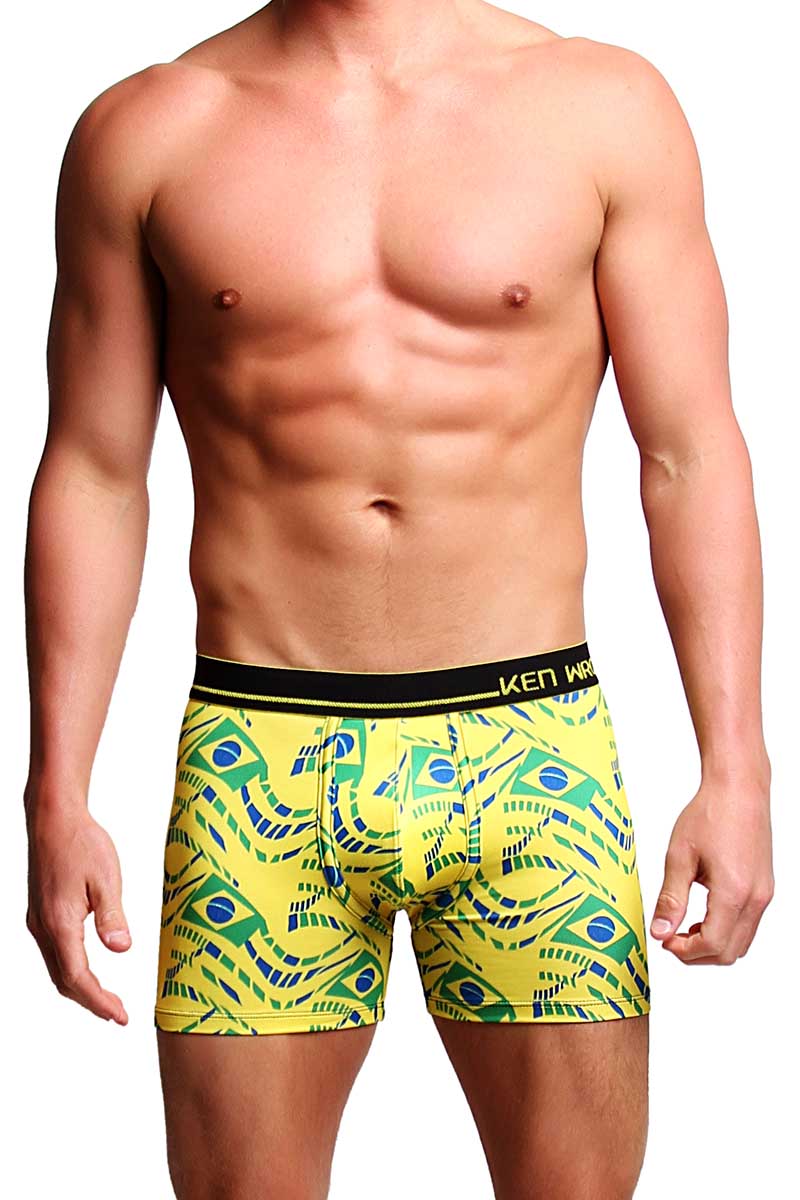 Ken Wroy Yellow Sportstar Boxer Brief