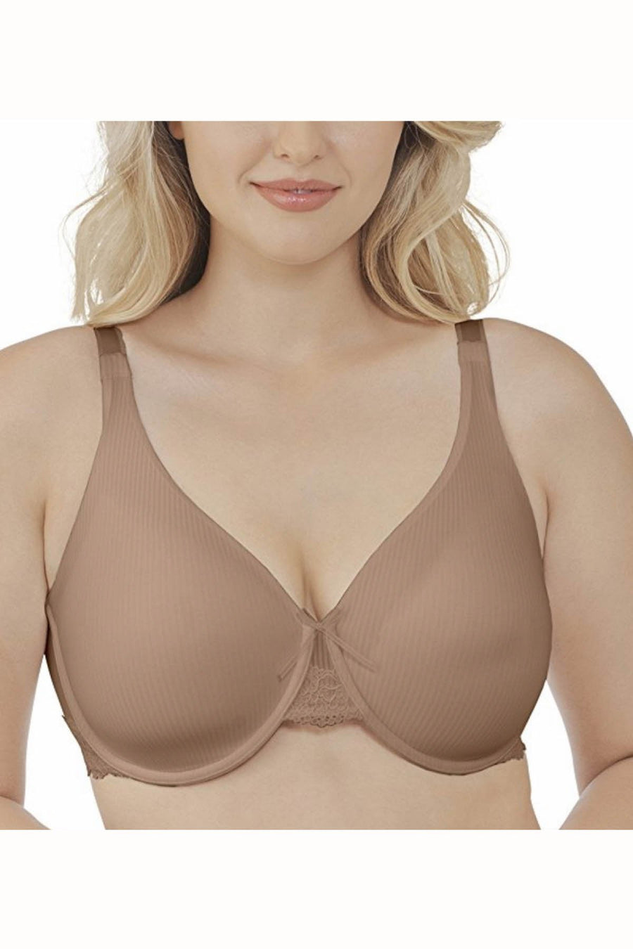 Vanity Fair Ey Honey-Beige Exquisitely-You Breathable Full-Figure Underwire Bra
