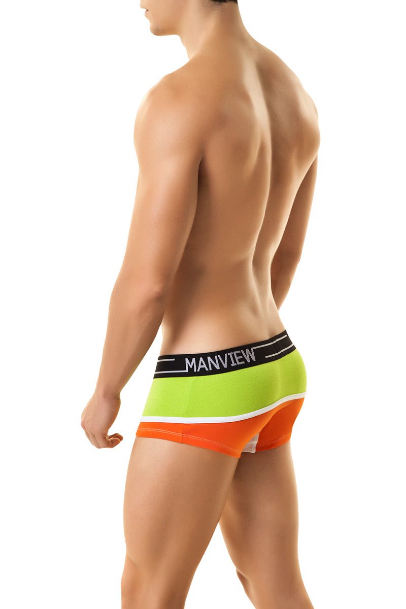 Manview Green & Orange City Boy Boxer