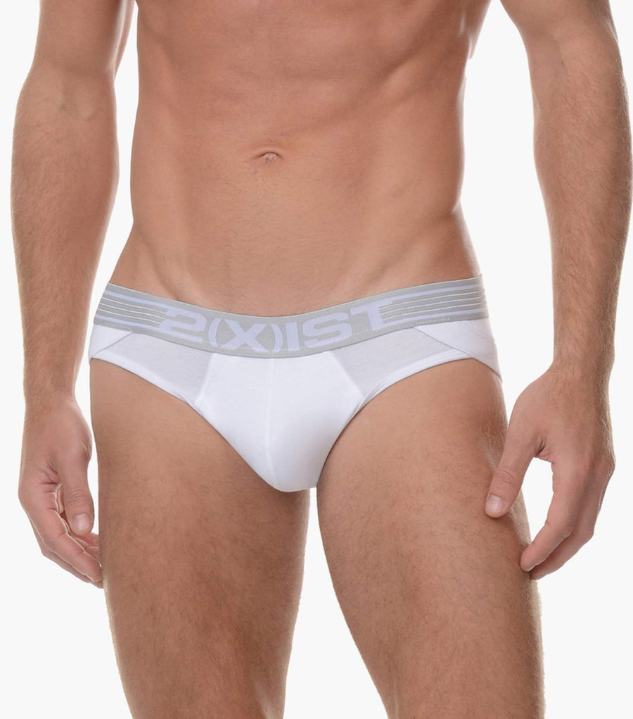 2xist Lift No Show Brief White
