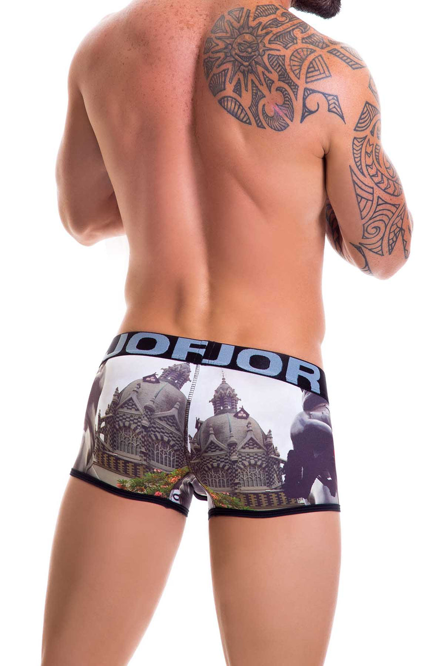 Jor City-Print Parce Boxer Trunk