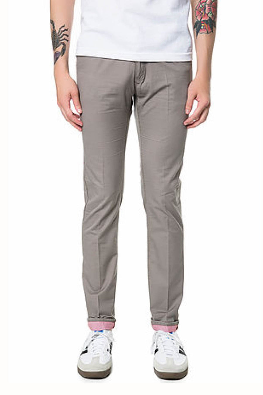 Something Strong Pewter Something Harmful Skinny Pant