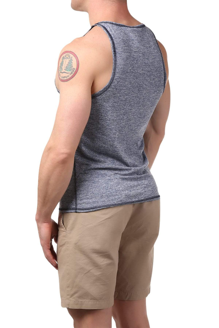 Gigo Blue Fitness Tank Top