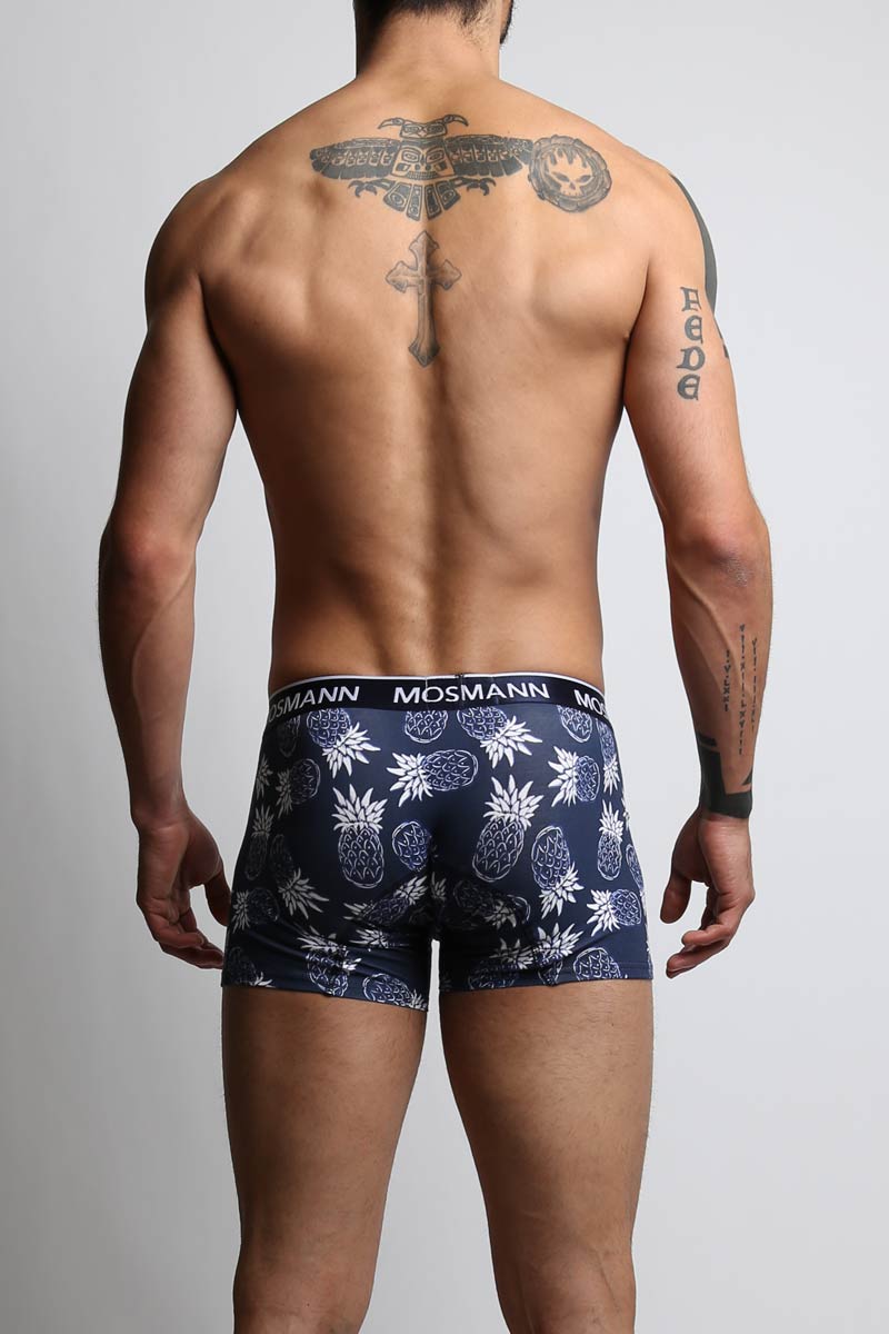 Mosmann Navy Pineapple Long Boxer
