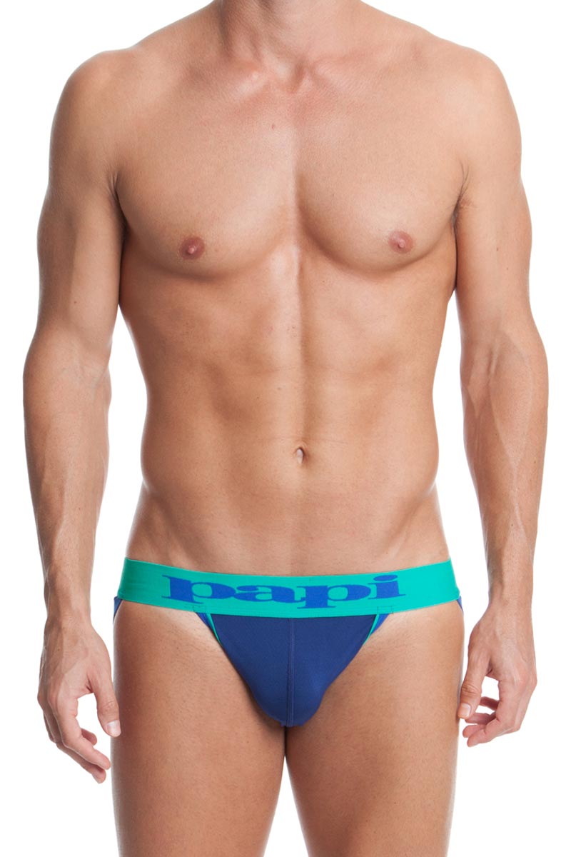Papi Blue Cross-Roads Performance Jockstrap