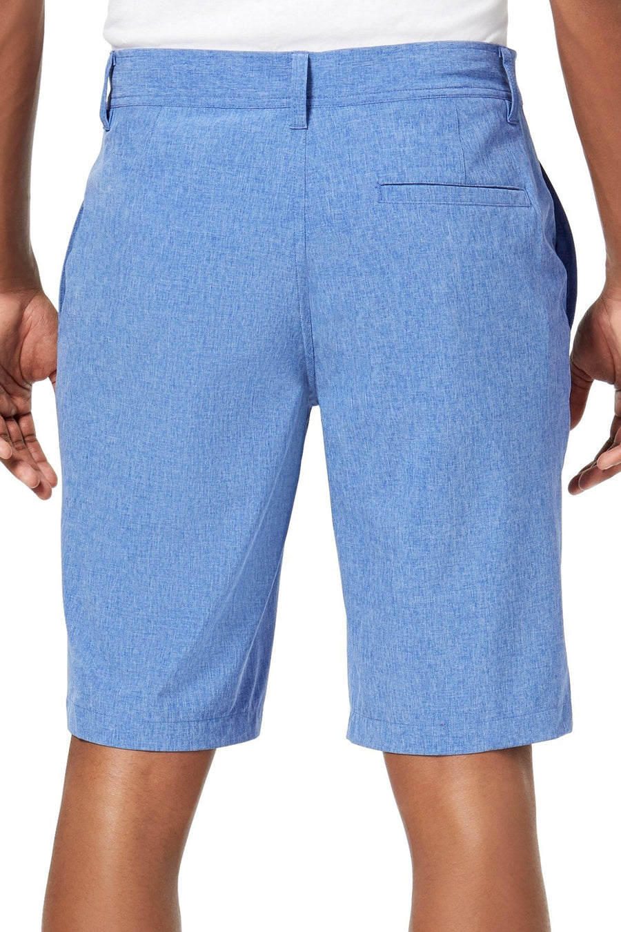 32 Degrees Blue Bright-Melange 11" Stretch Performance Short