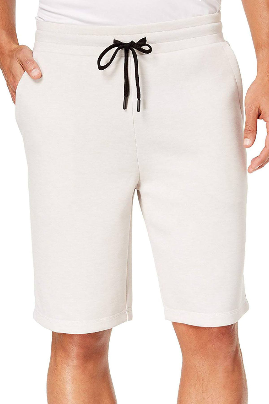 32 Degrees Heather-Sea-Salt Fleece Tech Short
