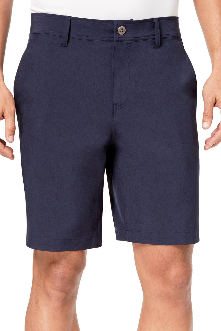 32 Degrees Navy-Melange 9" Stretch Performance Short