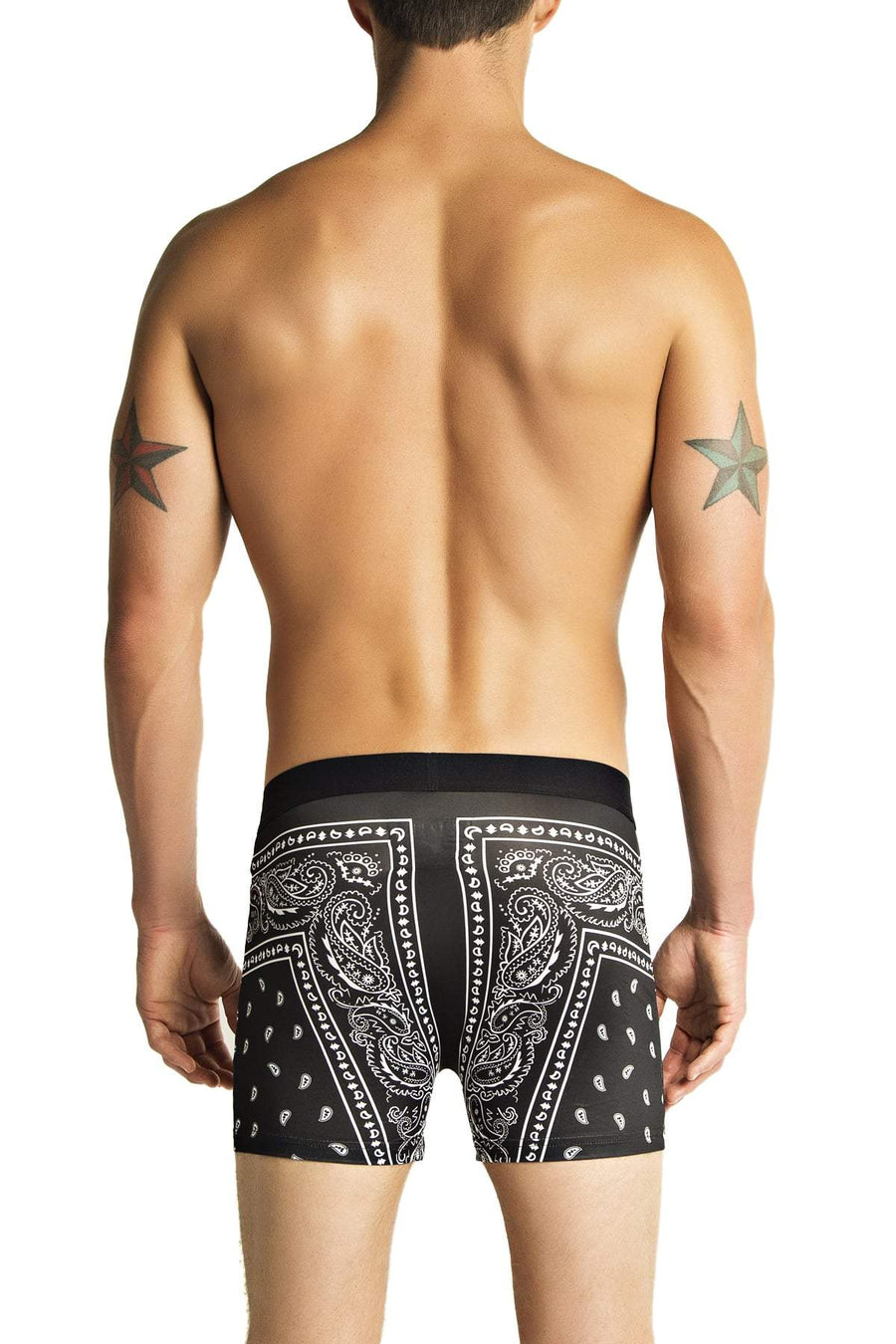 UNDZ Black Paisley Boxer Brief