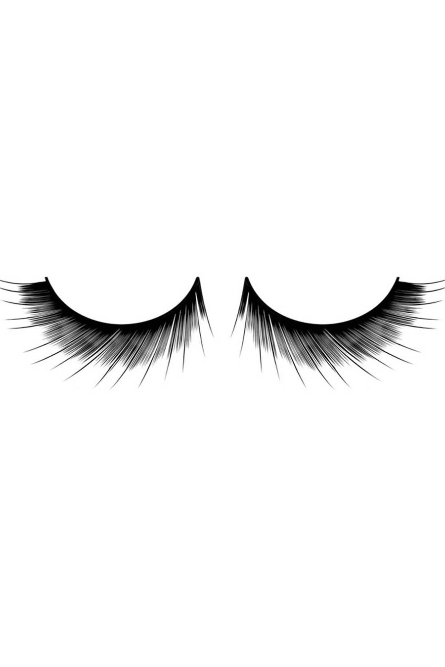Baci Black Intense Volume Angled Natural Look Deluxe Eyelashes