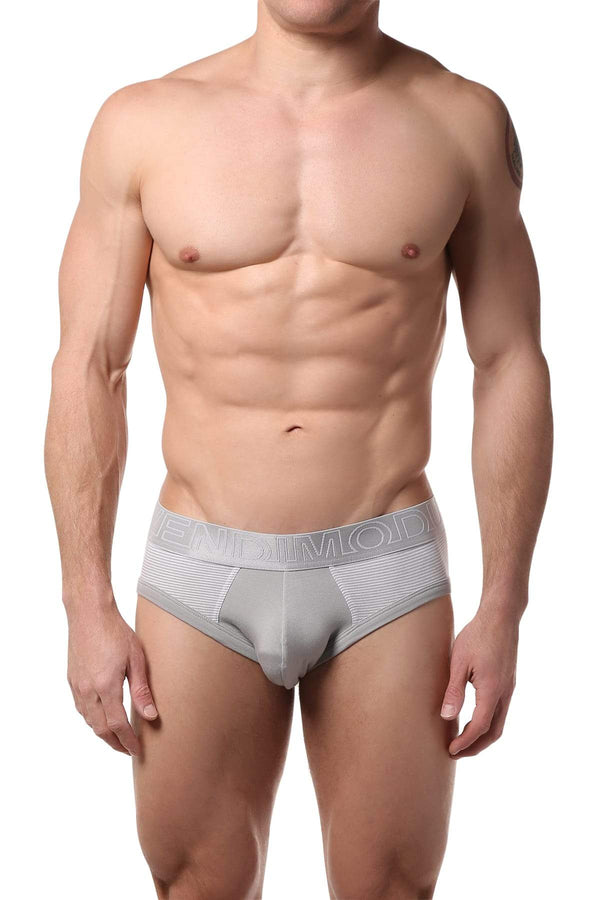 Modus Vivendi Grey Wide-Line Brief