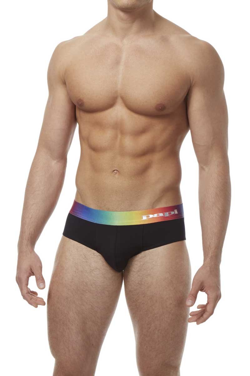 Papi Black Rainbow Brazilian Brief