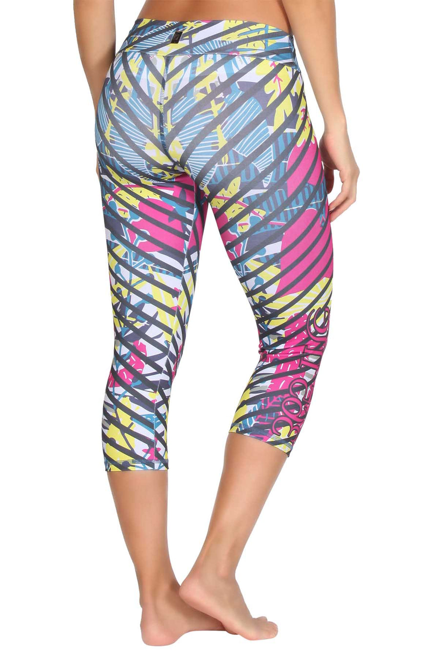 365me Multi-Color Sports Capri Pant