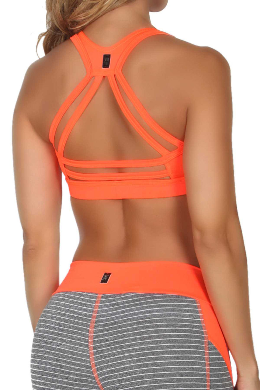 365me Orange Sports Top