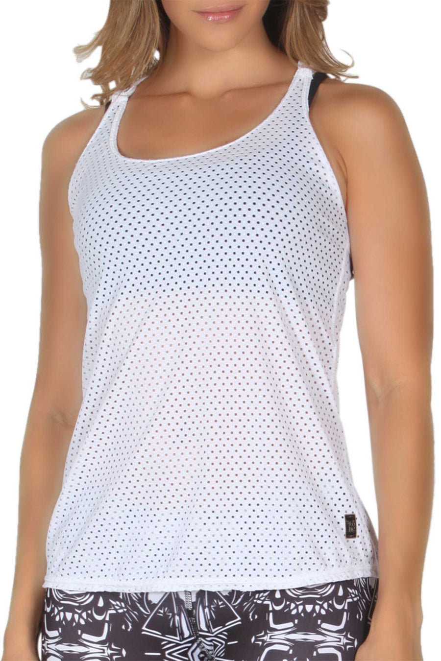 365me White Sport Tank