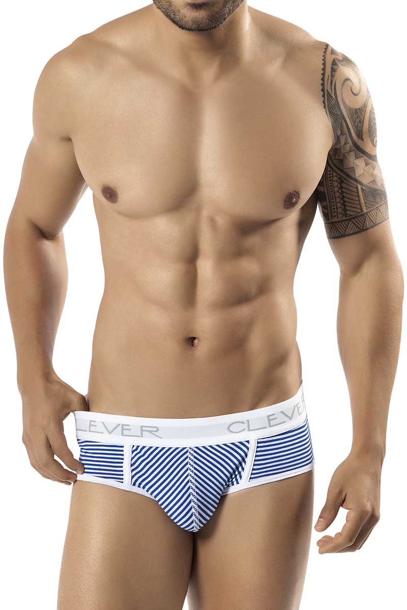 Clever Blue Gaeta Piping Brief