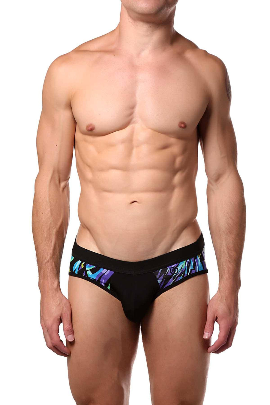 JustinCase Multi-Color Retro Brief
