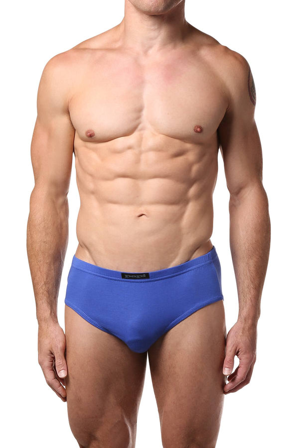 Papi Pink/Blue/Navy/Grey/Black Low-Rise Brief 5-Pack