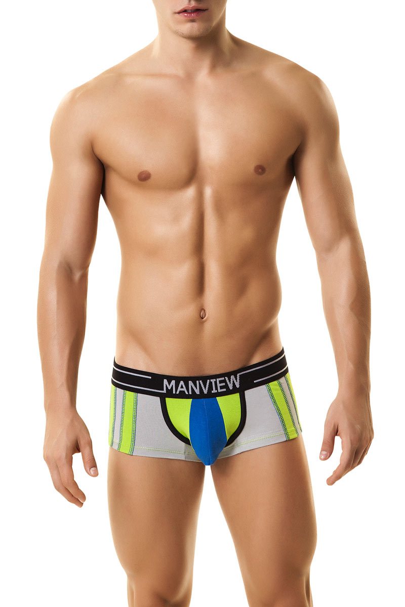 Manview Blue & Green Fraternity Boxer