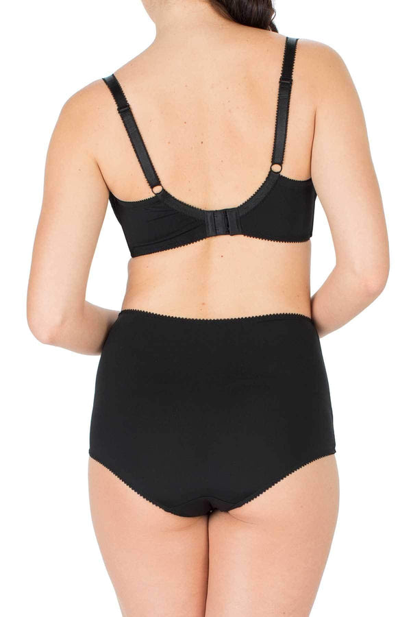 Parfait Sophia Black High-Waisted Brief