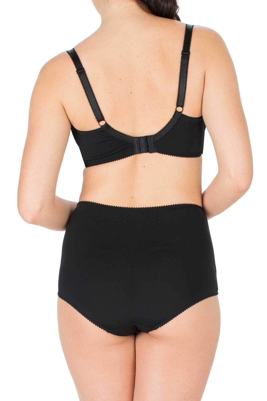 Parfait Sophia Black High-Waisted Brief
