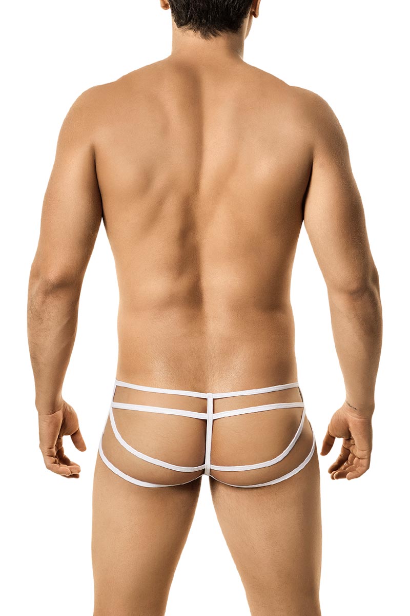 Candyman White Super Strappy Jockstrap