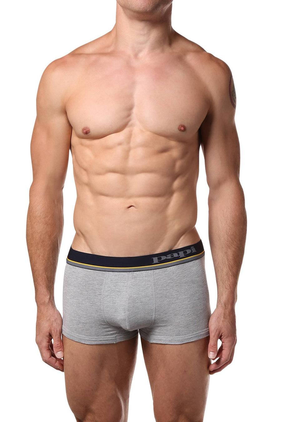 Papi Yellow/Grey/Navy Brazilian Trunk 3-Pack