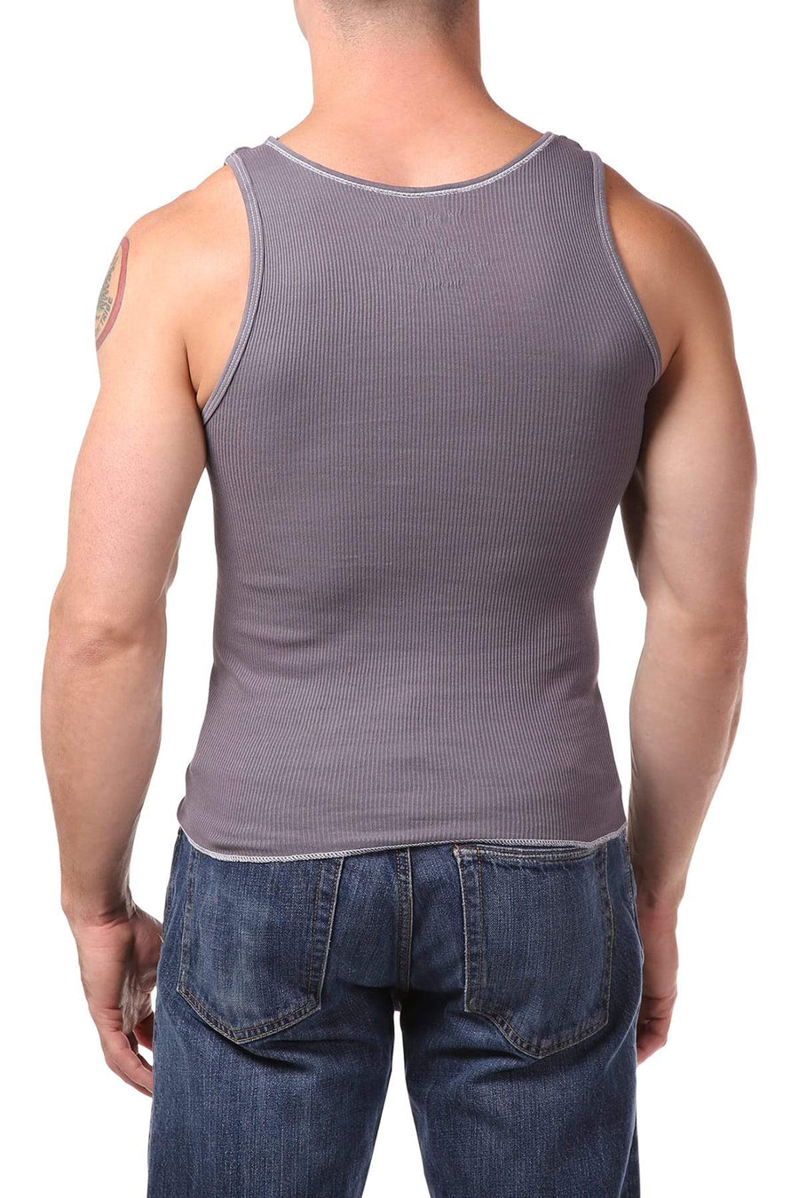 Y.M.L.A. Charcoal Tank Top