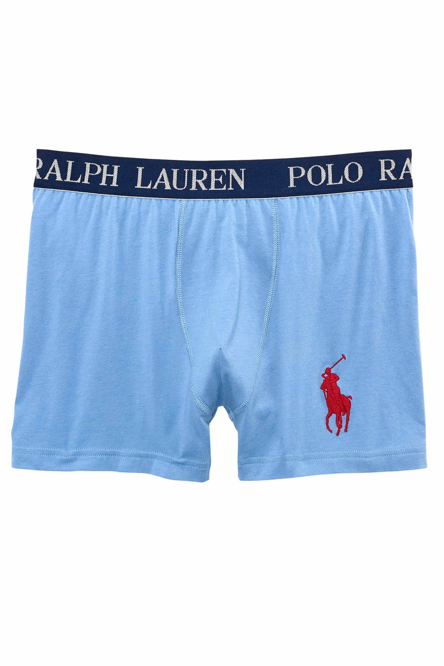 Polo Ralph Lauren Blue/Poppy Stretch-Jersey Boxer Brief