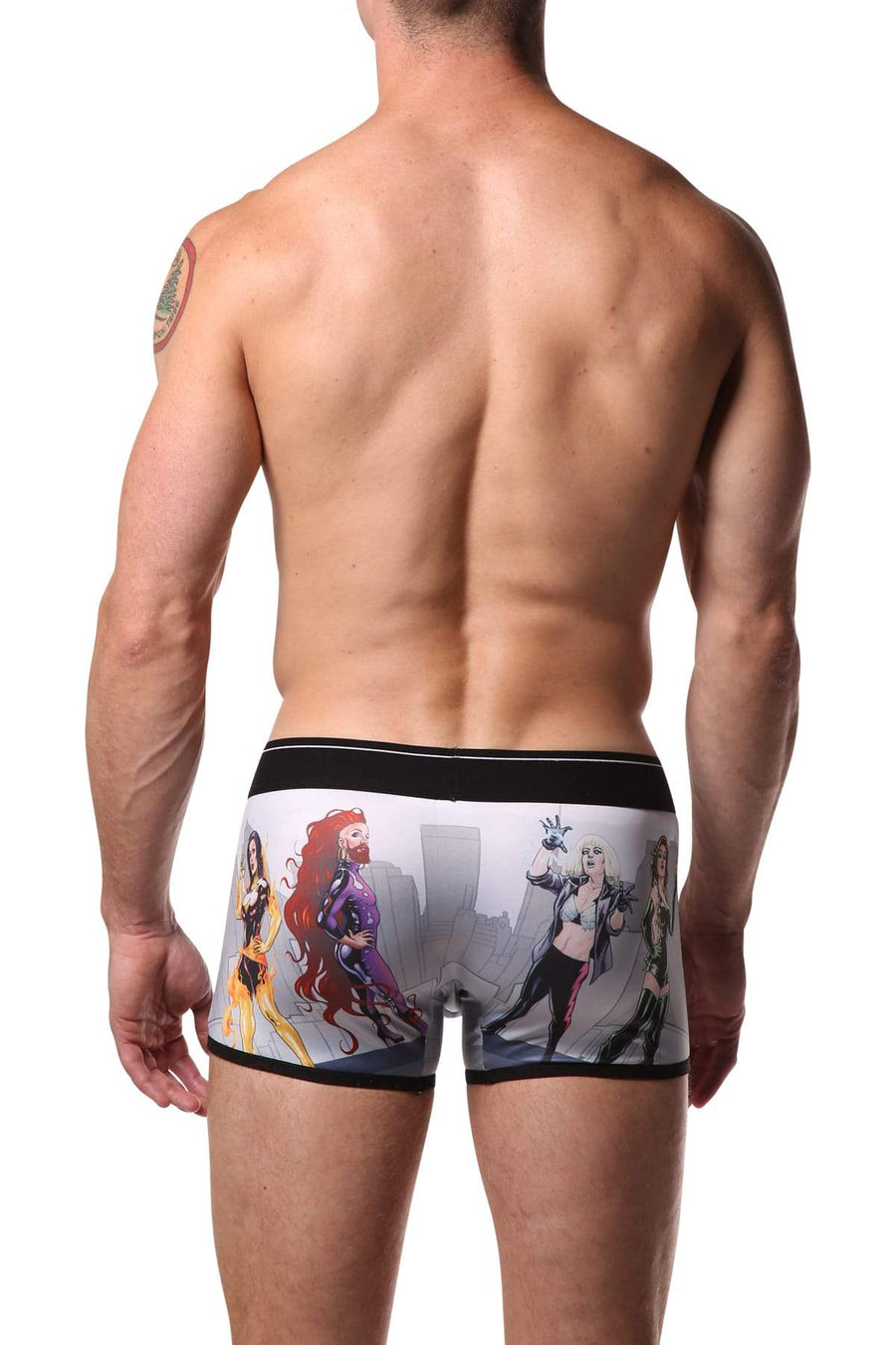Dirt Squirrel Comic Drag Boxer Brief