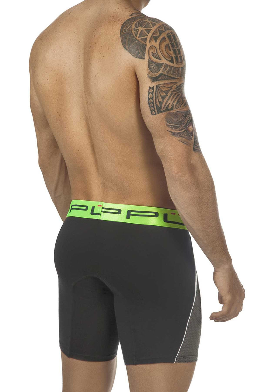 PPÜ Black/Charcoal-Mesh Boxer Brief