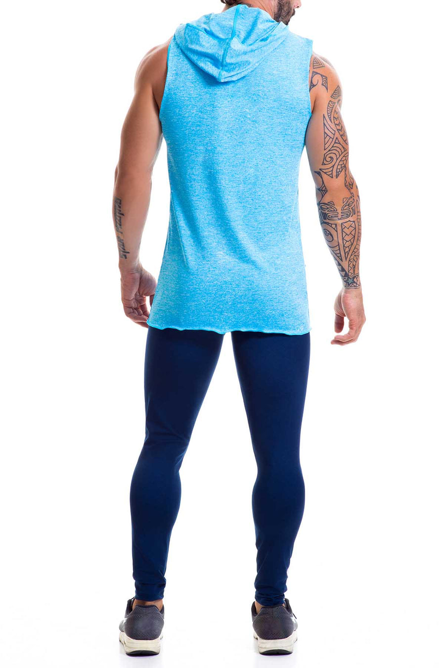 Jor Blue Stereo Hoodie Tank