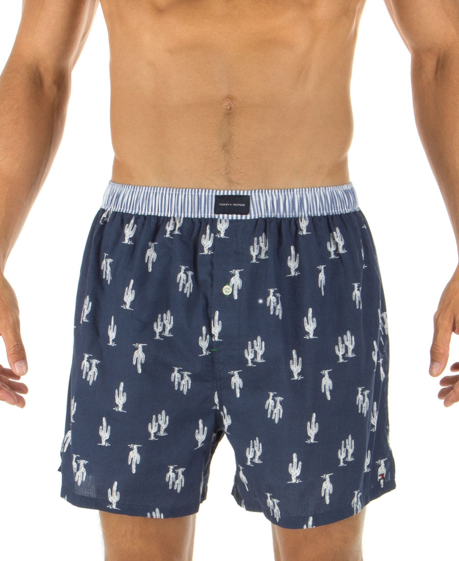 Tommy Hilfiger Cactus Print Woven Boxer