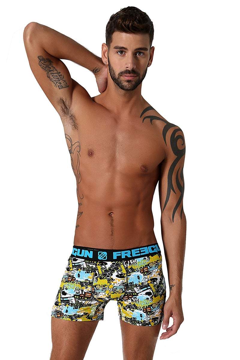 Freegun Blue Bone King Boxer Brief