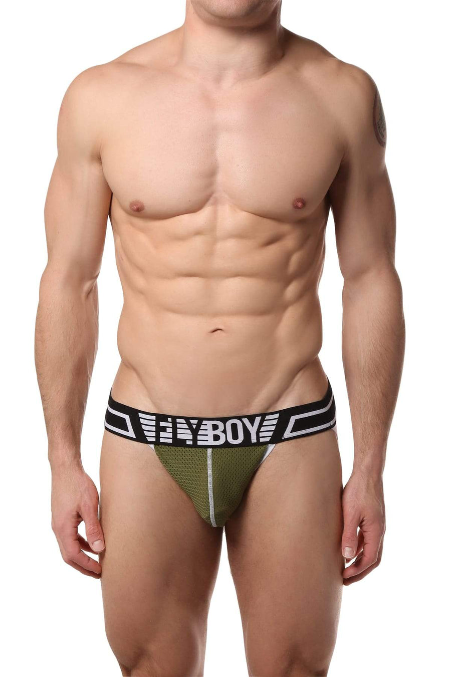 FlyBoy Army Green Jock