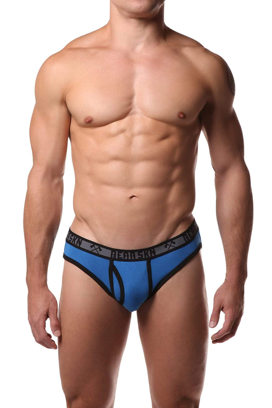 Bear Skn Blue Standard Issue Bamboo Brief