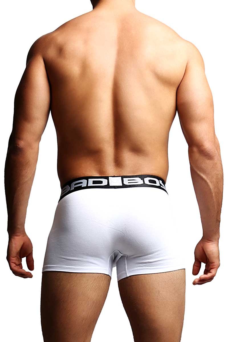 BadBoy White Contender Short Boxer 2-Pack